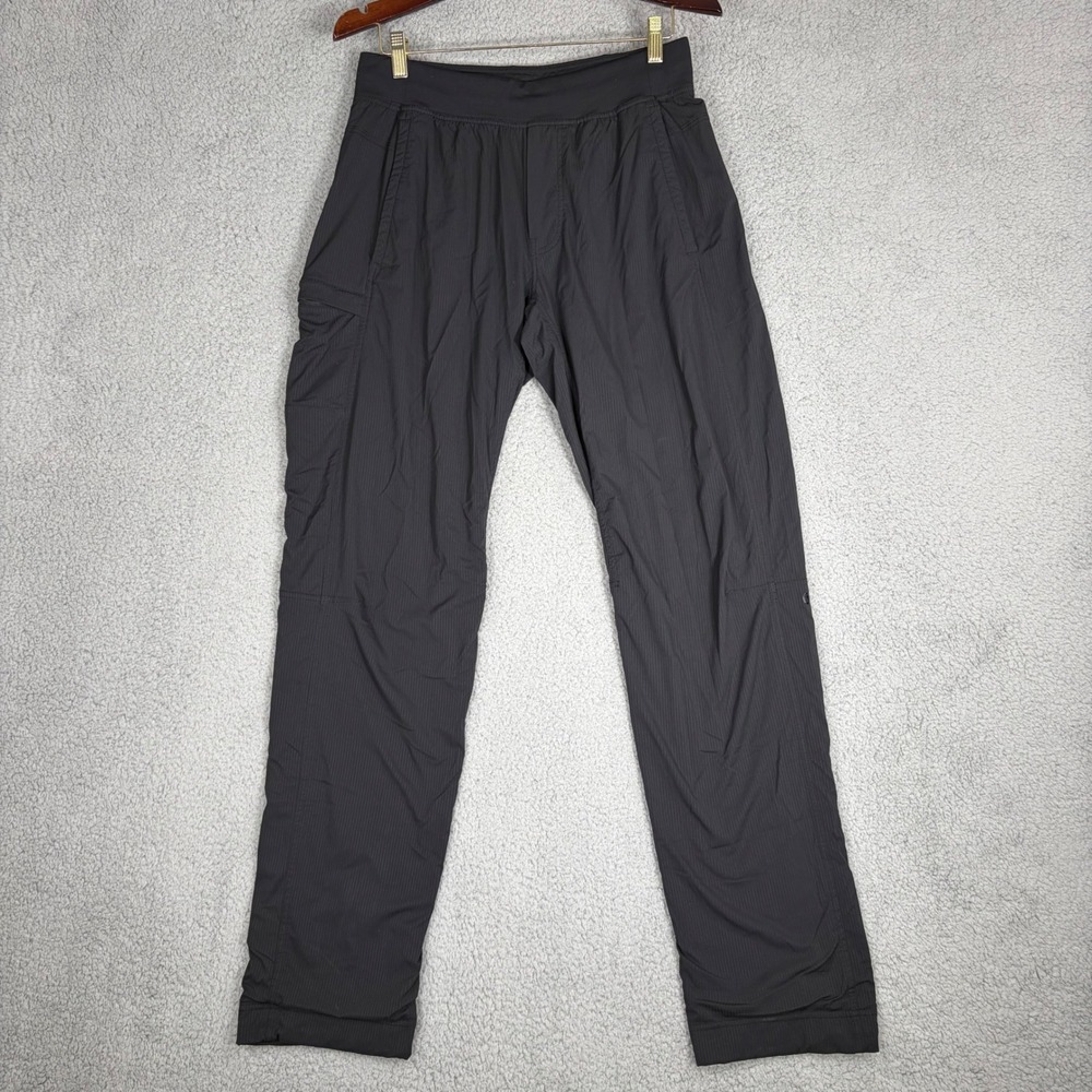Lululemon Cargo Pants Mens M Black Hybrid Active Athletic Tapered Jogger Lined